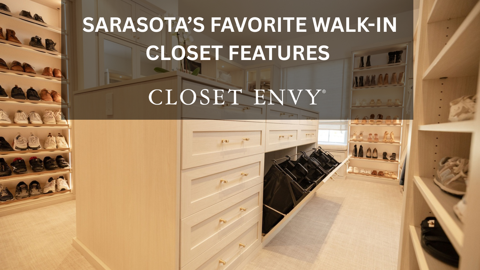 Sarasota Walk In Closet Features
