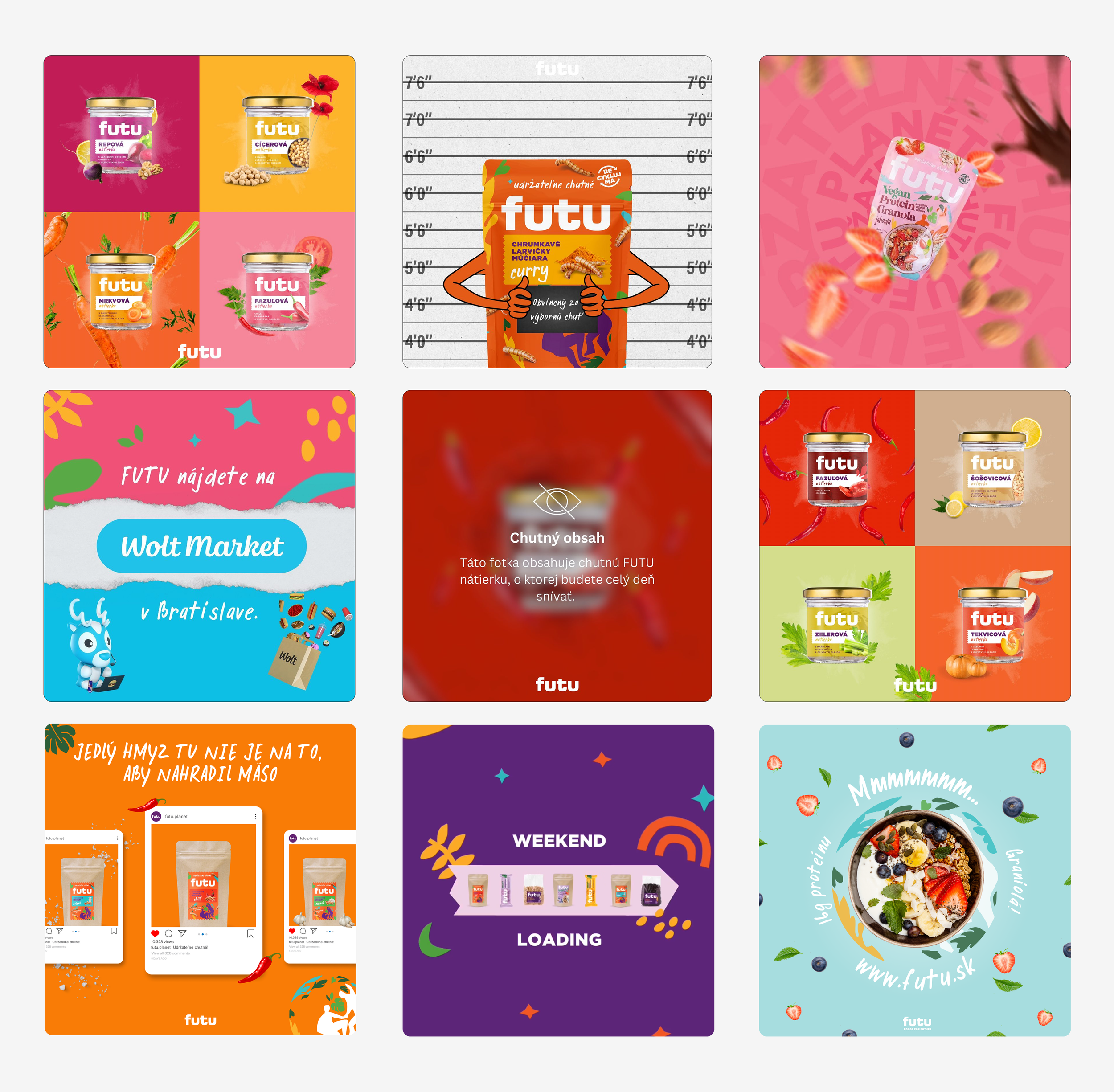 Grafika pro sociální sítě – content systém a vizuální šablony pro Instagram (posty, stories, produktové vizuály)
