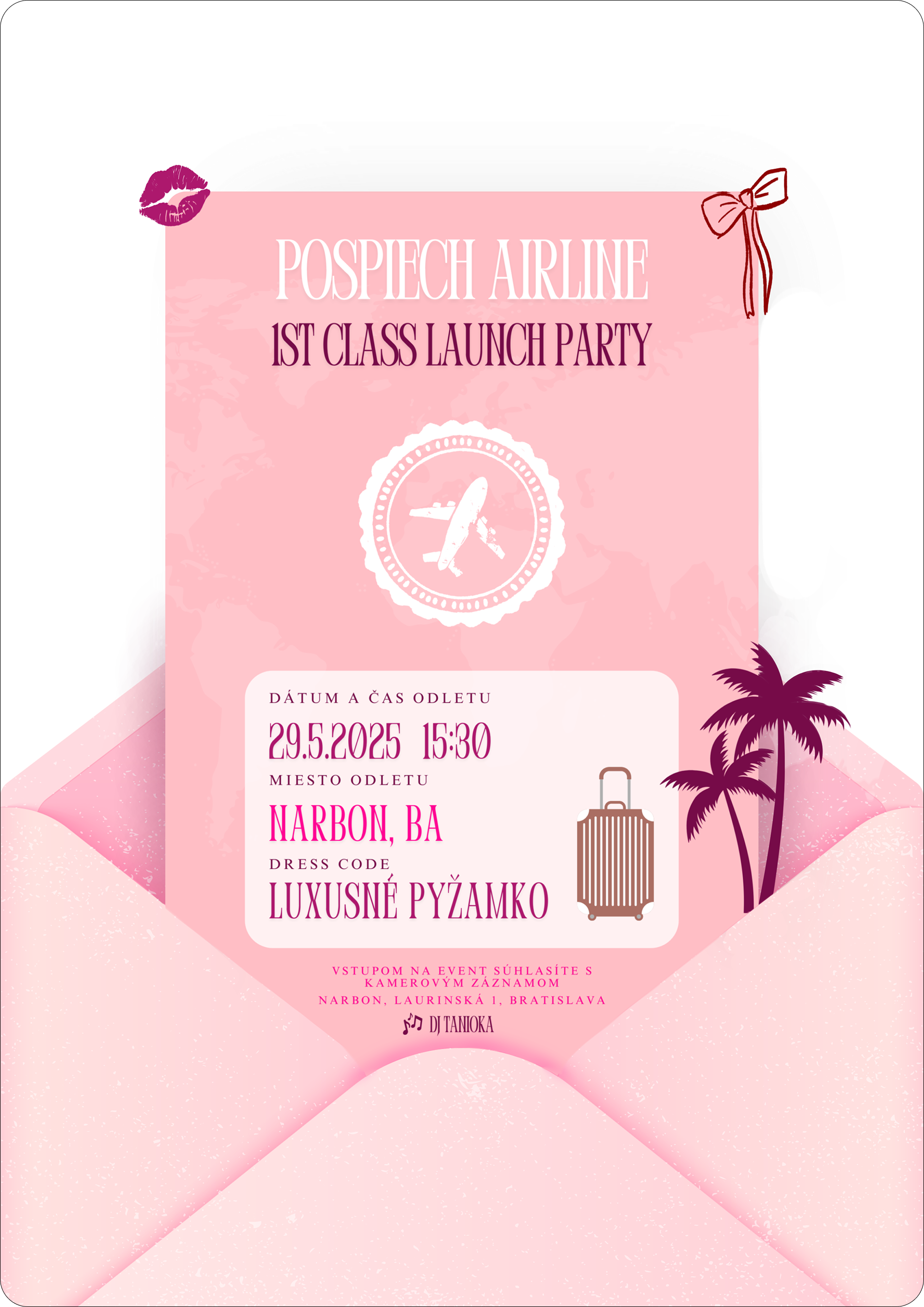 Pozvánka na event – prémiový design, typografie a vizuální styl pro sociální sítě