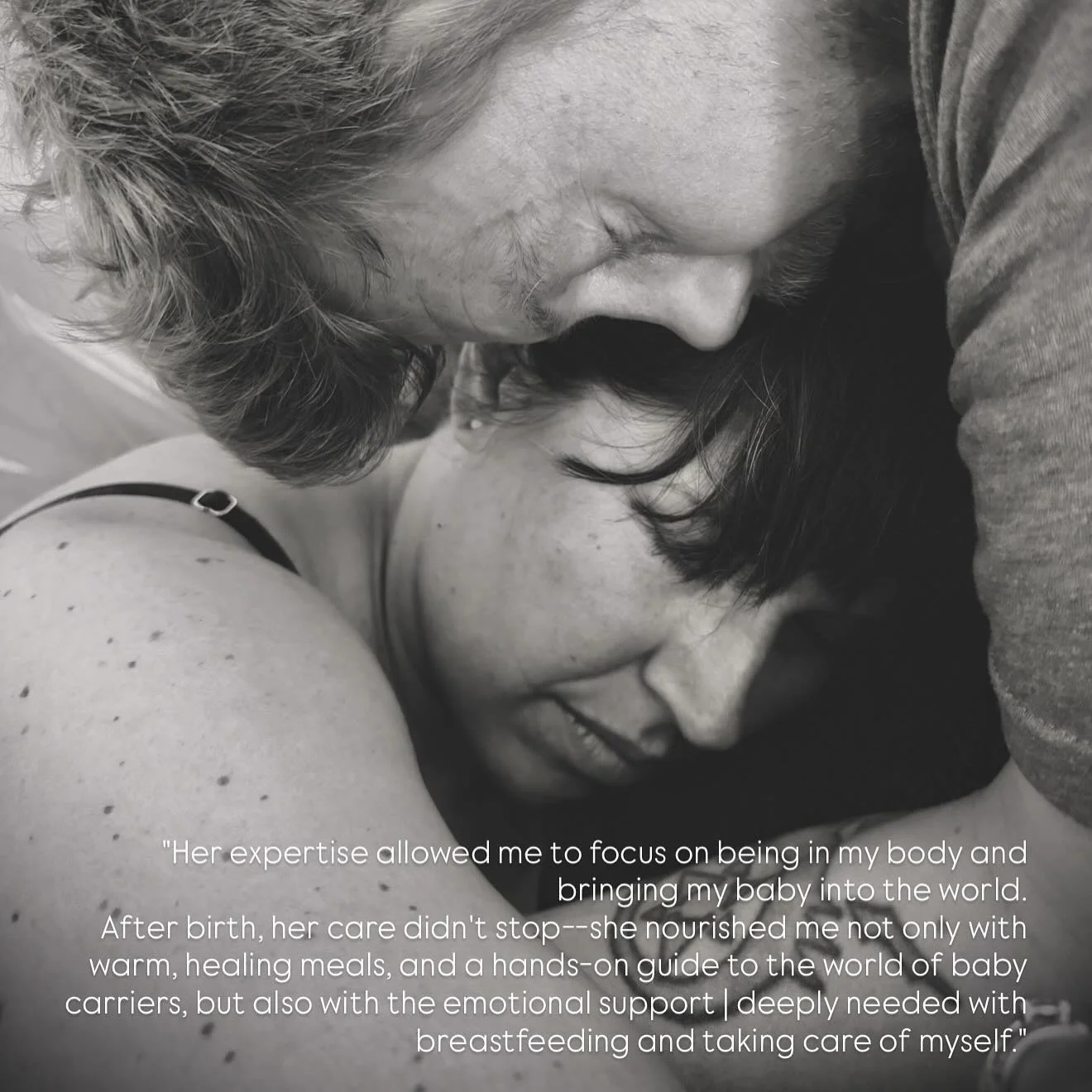 Those early postpartum days unfold slowly &mdash;
They ask not for performance, but for presence.
For care that nourishes, steadies, and reminds a new parent that they, too, are still being born.

- - - - -

Read more of Breezie&rsquo;s thoughts in t