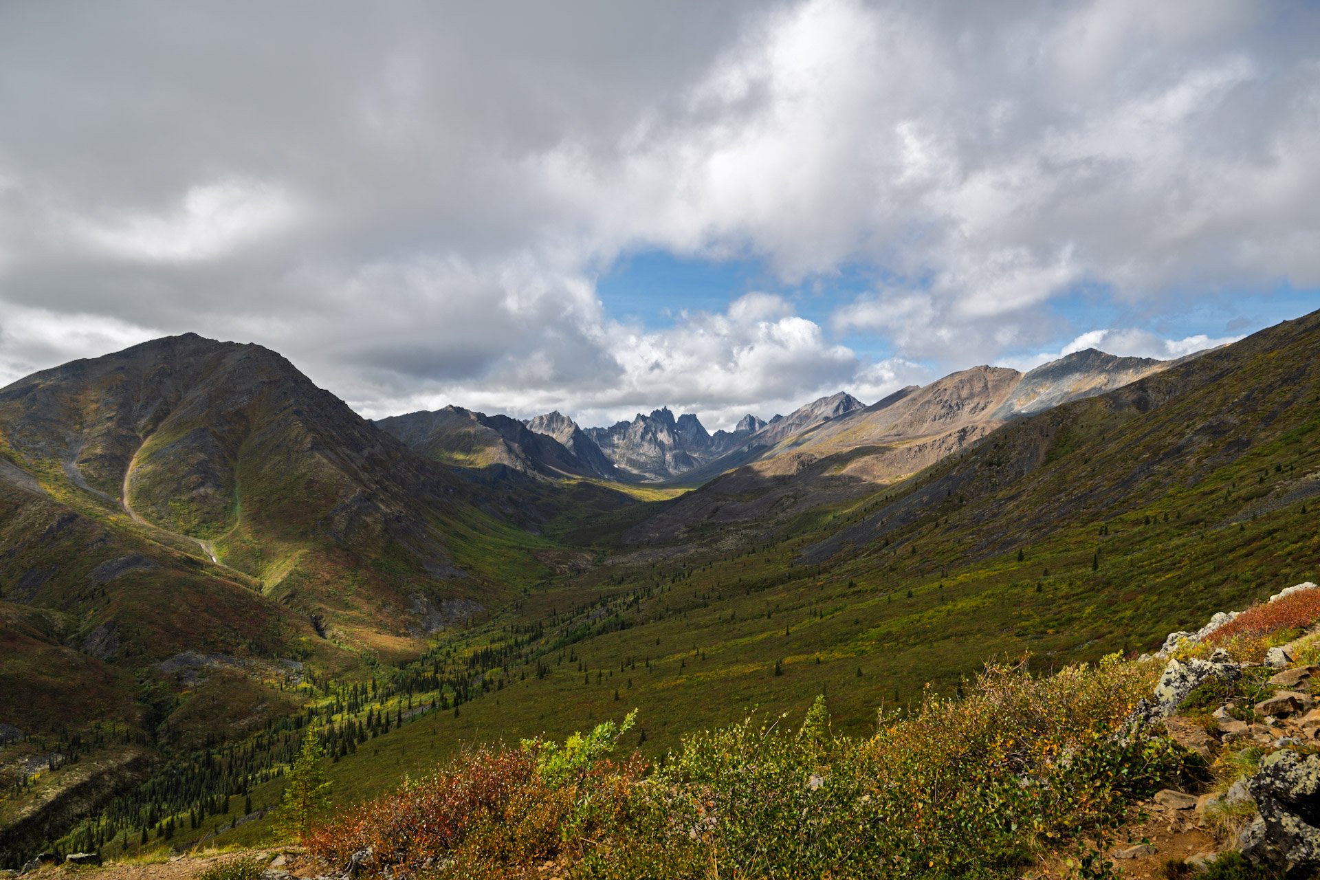 Dempster highway, Tombstone Territorial Park, Yukon, Canada 2025