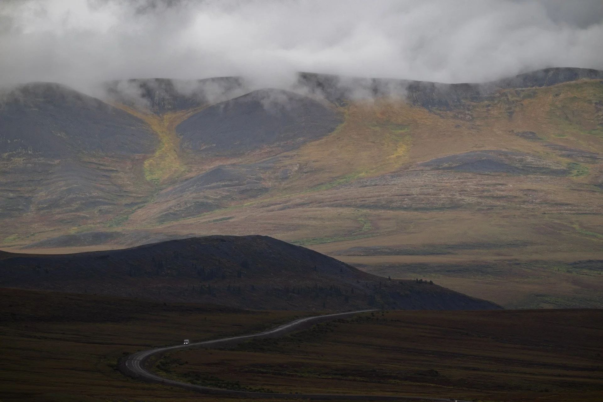 Dempster highway, Richardson Mountains, NWT, Canada 2025