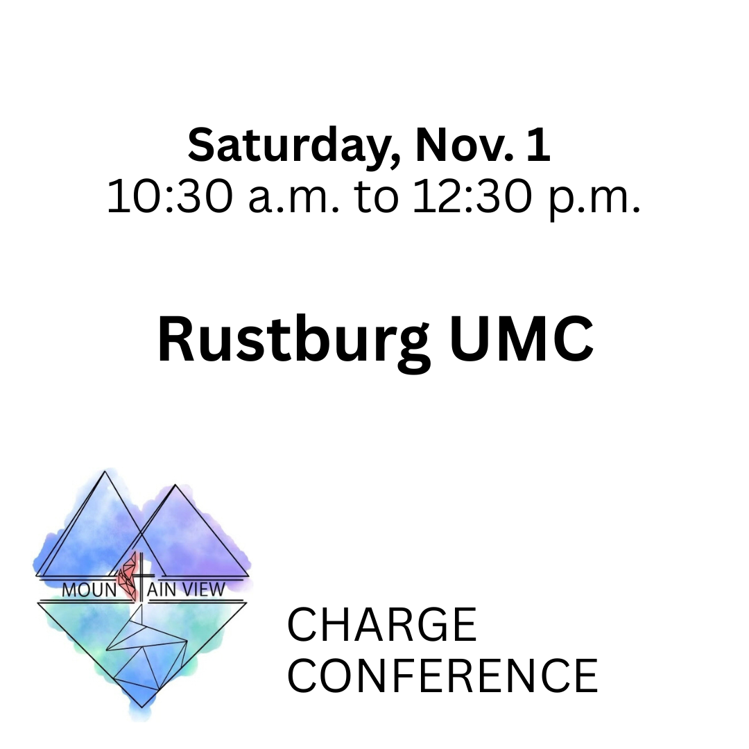 Charge Conference (Rustburg UMC)