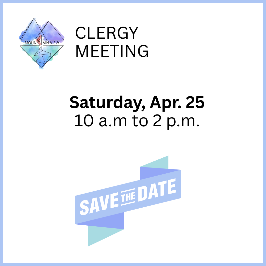 April Clergy Meeting