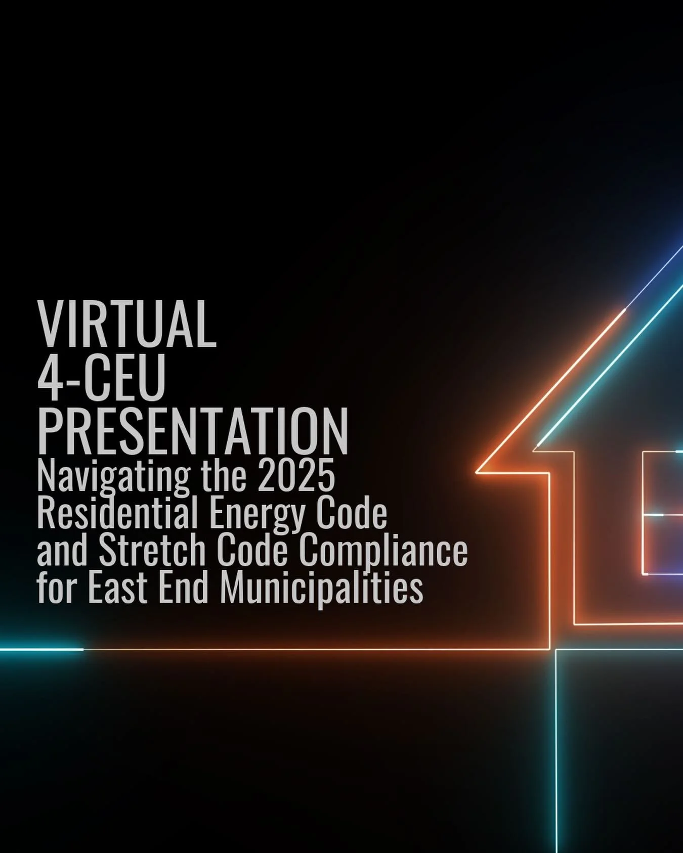 Join us on Zoom for a 4-credit learning program on February 4 at 12pm. (Registration info in our stories) 

On January 1st 2026, NYS implemented the new 2025 ECCCNYS. This new code has changes to insulation and shell requirements. There are also sign