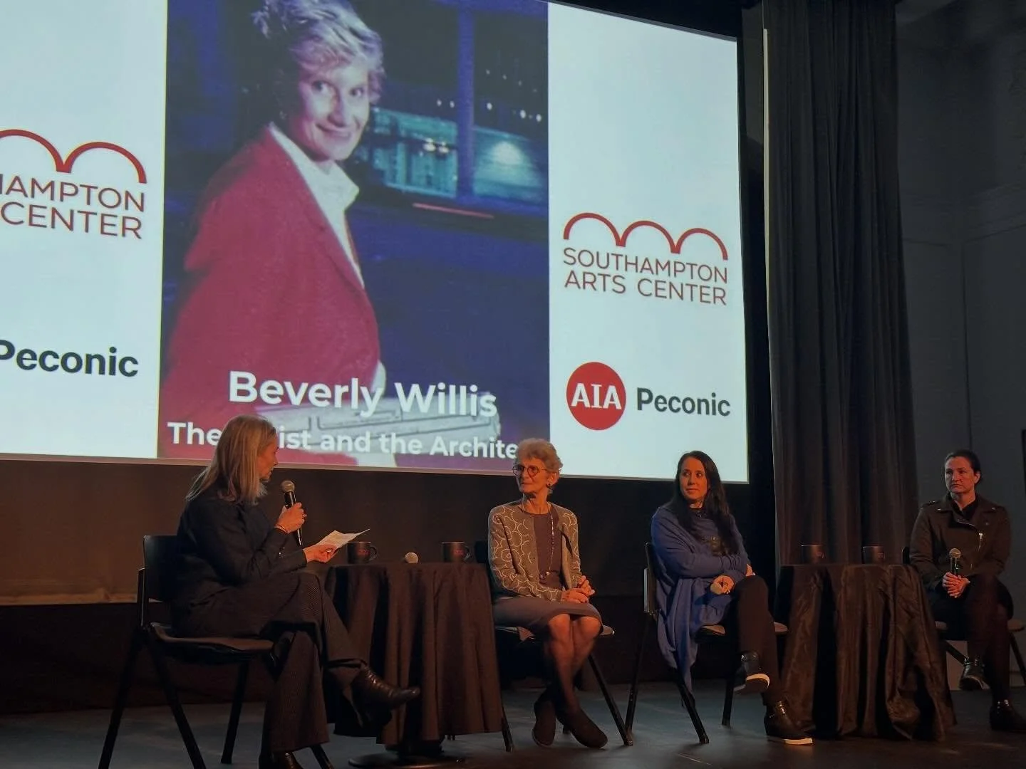 On the final day of Women&rsquo;s History Month, we co-presented the fourth annual Women in Architecture film screening and panel discussion with @southamptonartscenter 

Big thank you to all who attended and all who made the event possible, especial