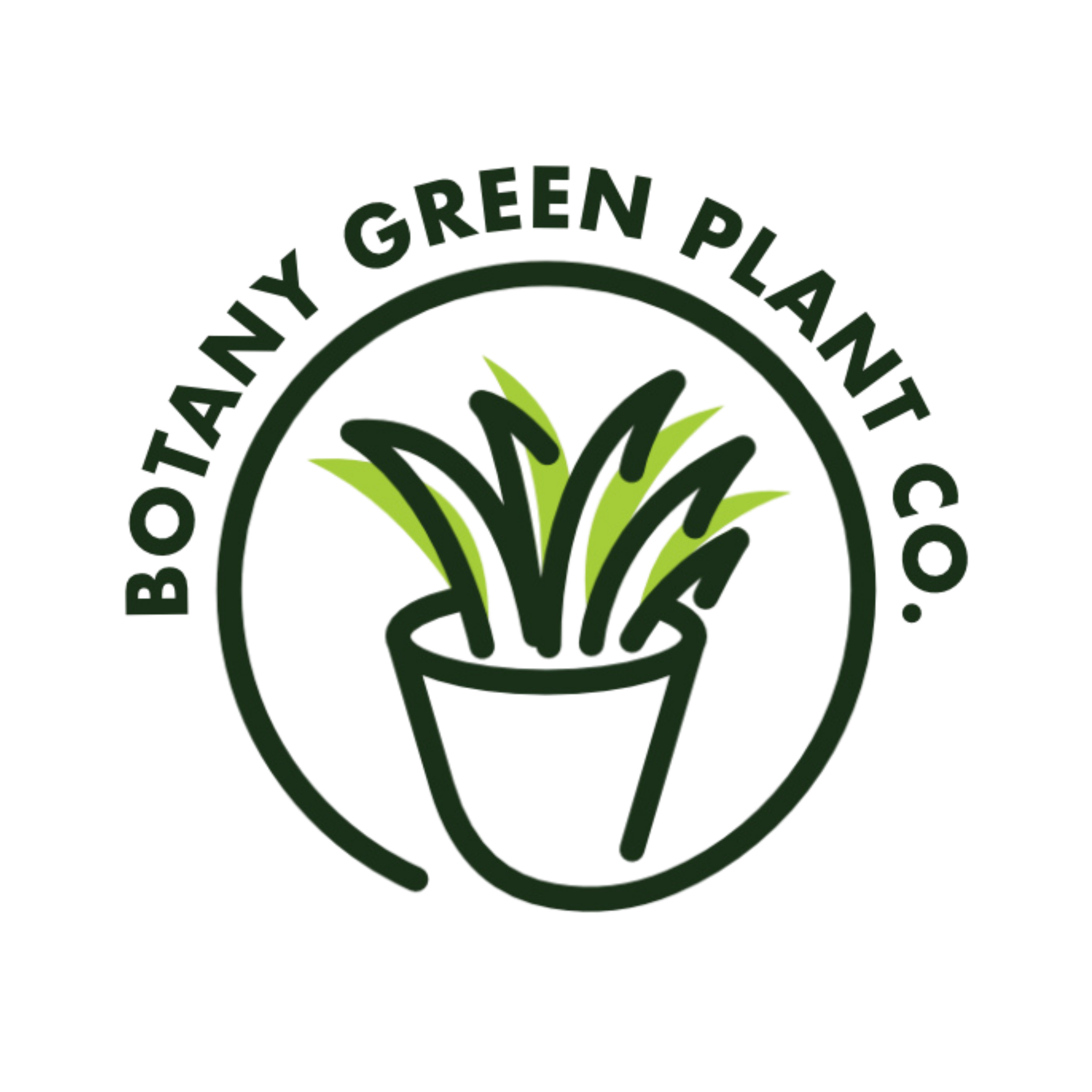 Logo with green plant illustration and the text "THY GREEN PILL" surrounding it, on a black background.