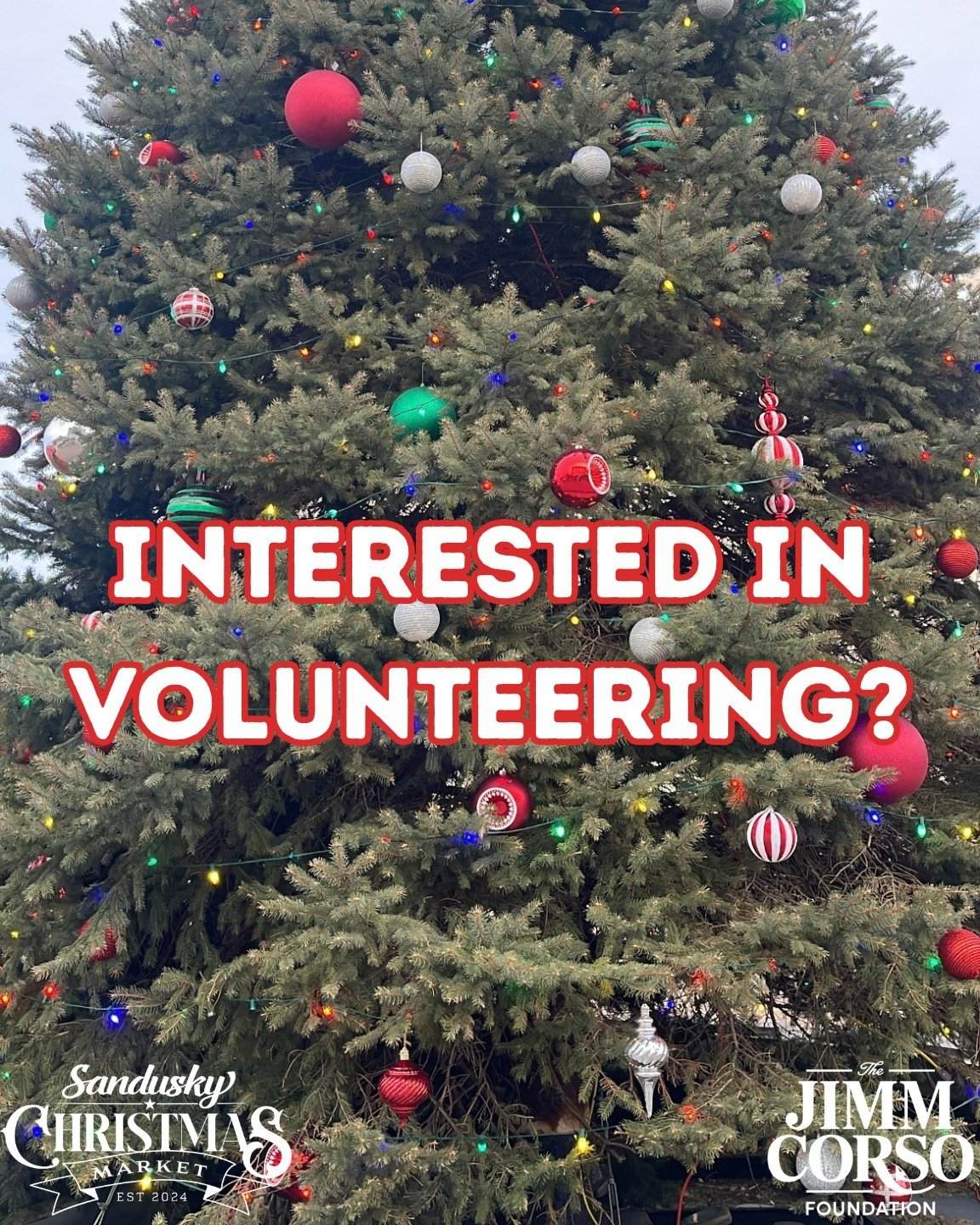 Be Part of the Christmas Magic! ✨

Interested in volunteering at the Sandusky Christmas Market? We&rsquo;d love to have you join our team! From welcoming visitors and supporting vendors to helping with setup, entertainment, and promotion, there are p