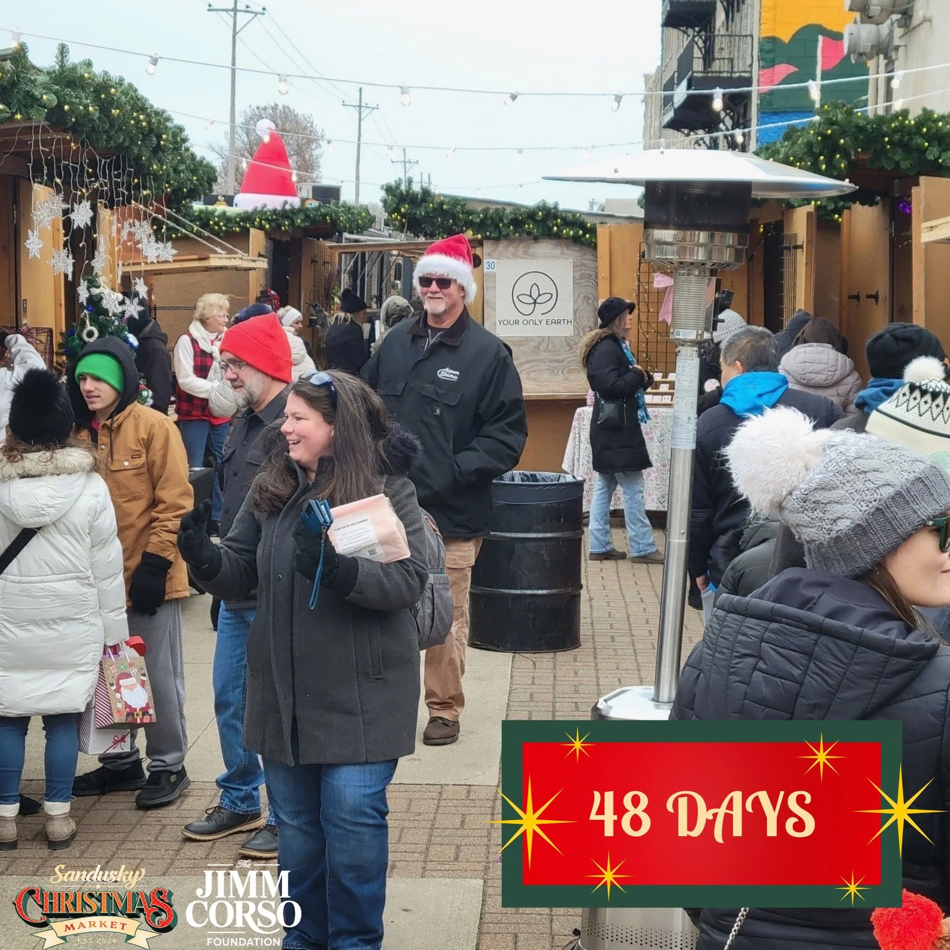 It's getting closer! 🎄

The twinkling lights, festive huts and Holiday cheer are almost back in Downtown Sandusky ✨

Just 48 days until the Sandusky Christmas Market returns! 

🎁 November 27-29th
🎁 December 4-6th
🎁 December 11-13th
🎁 December 18