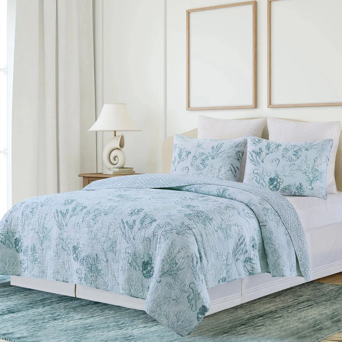 Cerulean Breeze Quilt Set