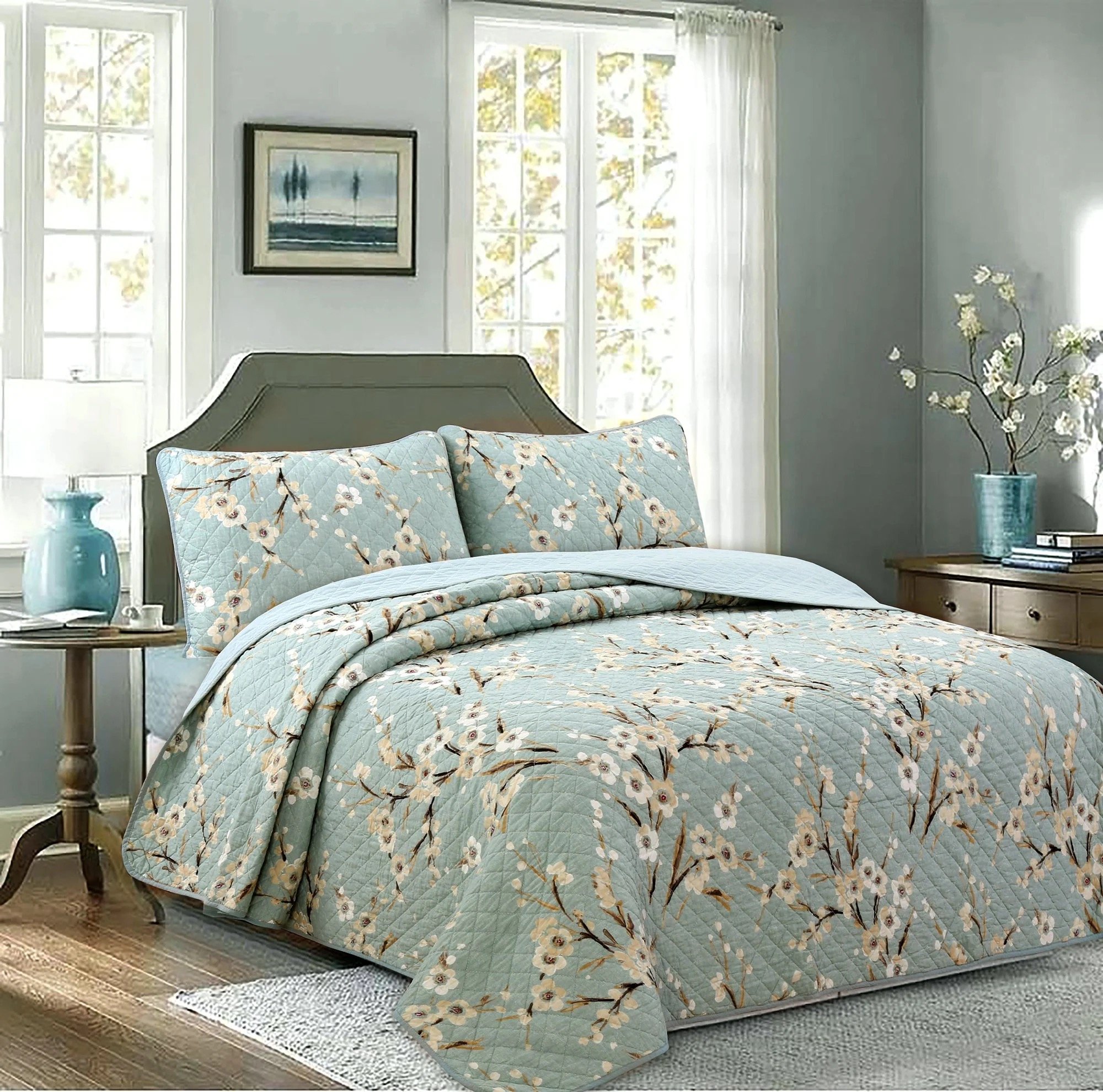 Cherry Blossom Quilt Set