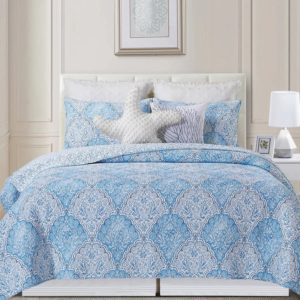 Chinoiserie Coast Quilt Set