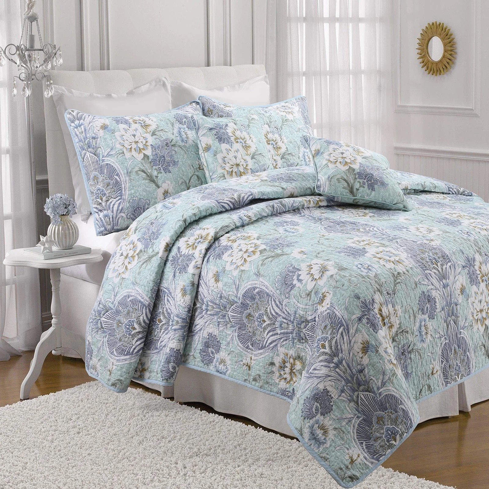 Amaryllis Quilt Set