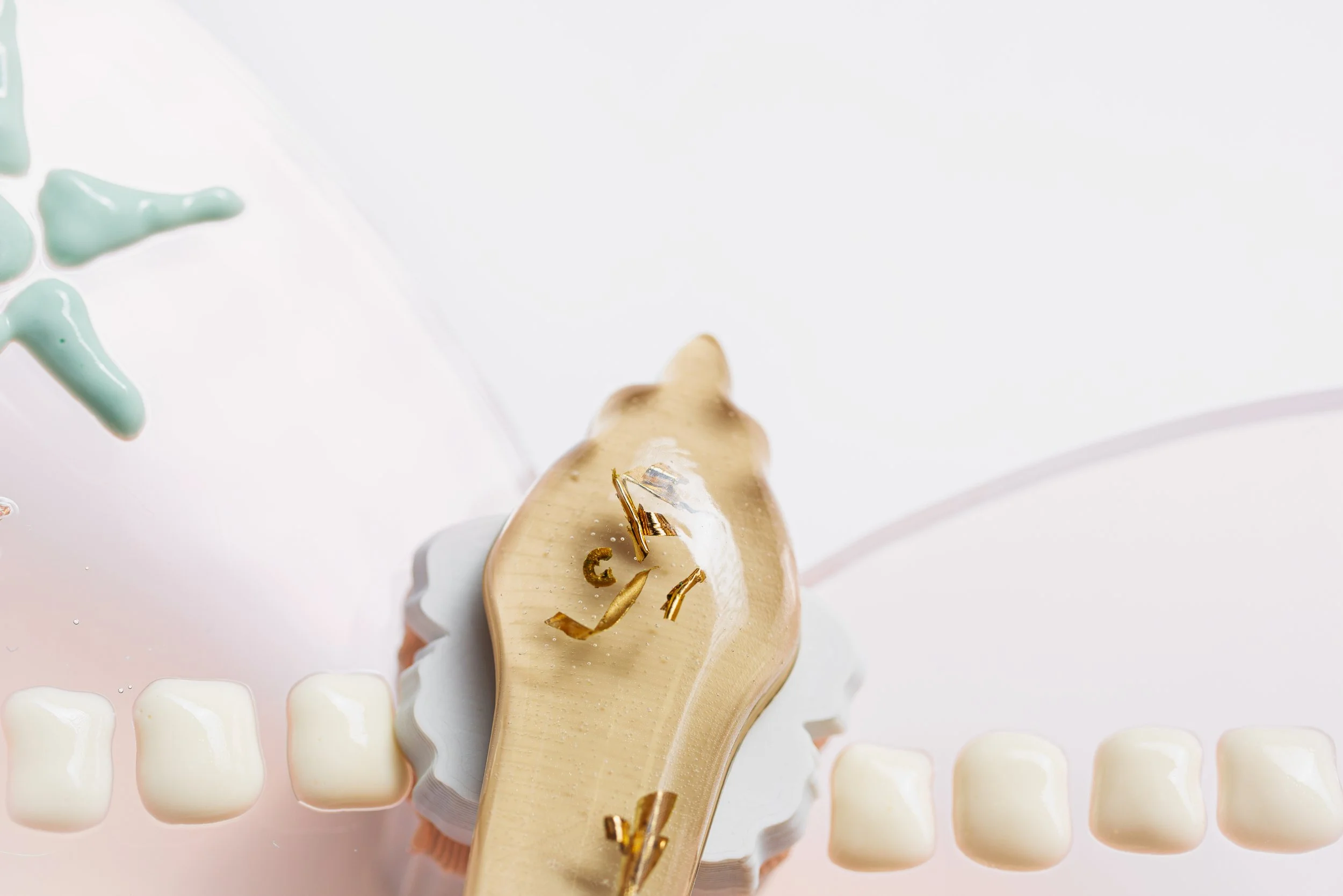 Miniature soft resin butterfly art featuring mosaic tiles representing the community affected by the Robb Elementary School mass shooting in Uvalde, TX