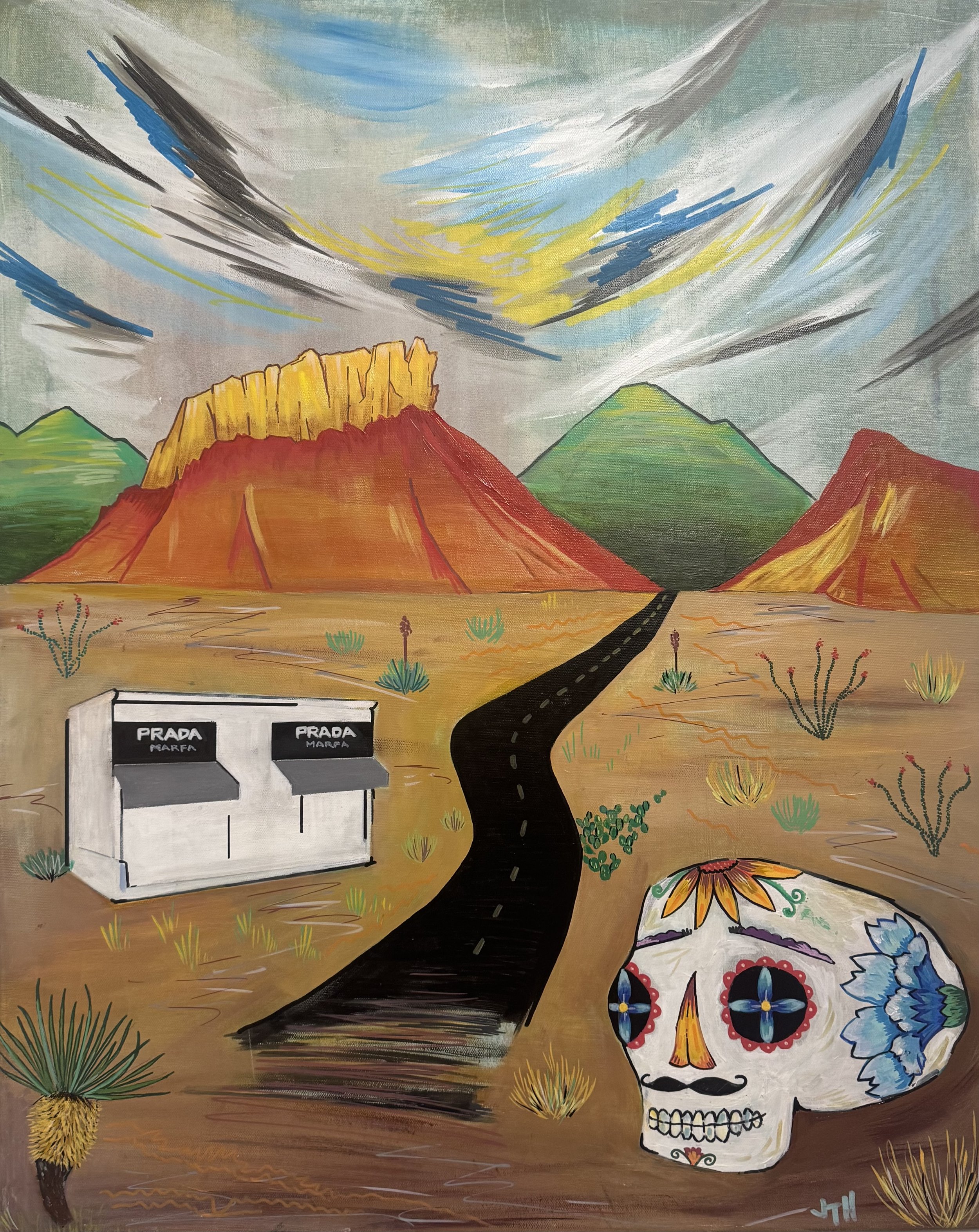 “ West TX Roadtrip “ Art  Print