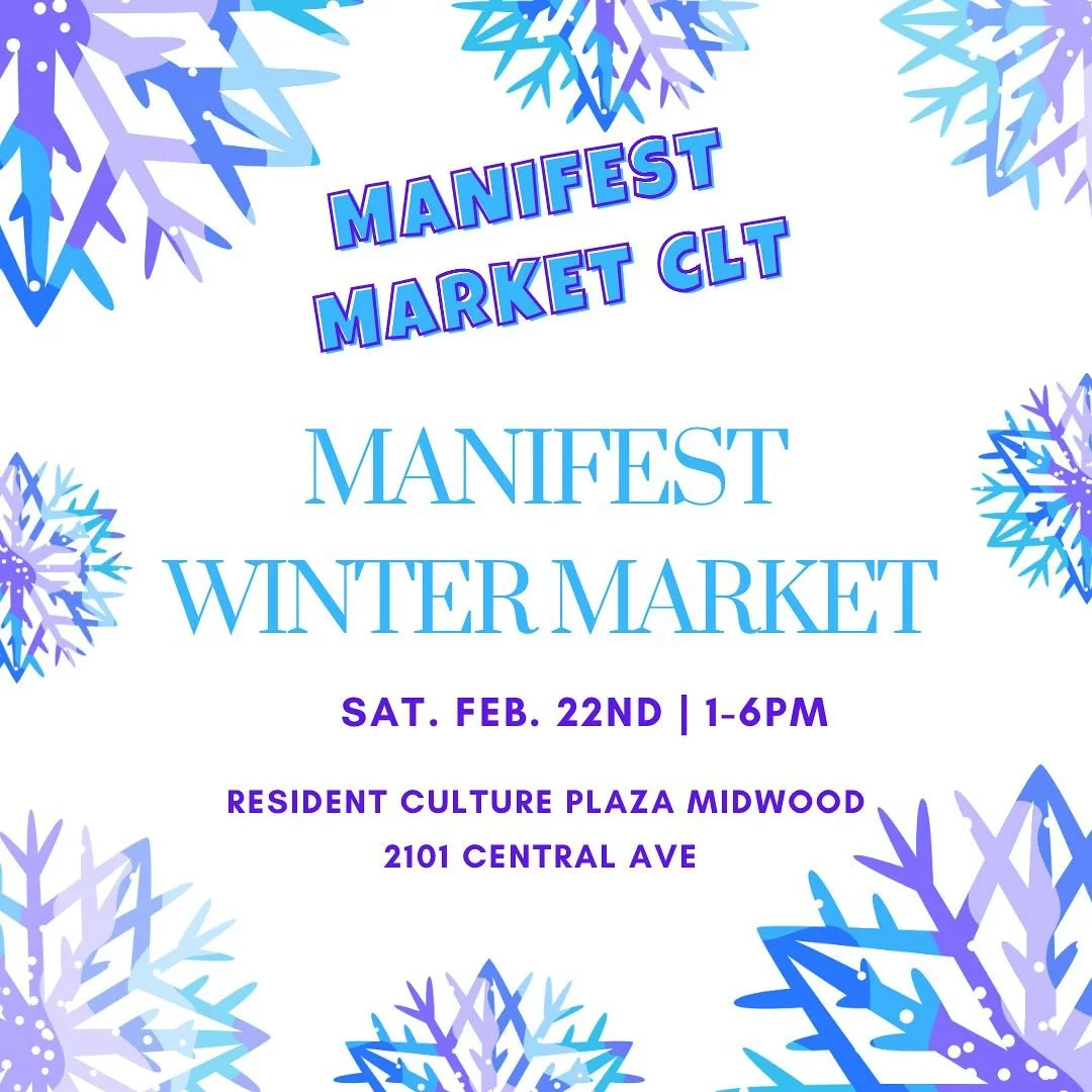 💫 Feb 22nd: Manifest Winter Market &ndash; Manifest magic with us post-Valentine&rsquo;s! Perfect for unique finds, handmade goods, and self-love treasures. 🌈💖

🗓️ Saturday Feb. 22nd | 1-6pm
📍Resident Culture Plaza Midwood
🛍️ Shop Local Small B