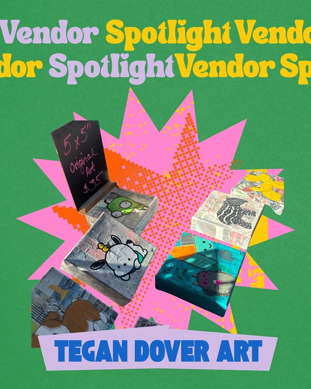 ❄️🎨 WINTER BREAK SPOTLIGHT: Tegan Dover Art 🎨❄️

While we cozy up for winter break, we&rsquo;re shining a little love-lantern on one of the incredible artists who helped make our markets sparkle this year: @TeganDoverArt.

Tegan&rsquo;s work feels 