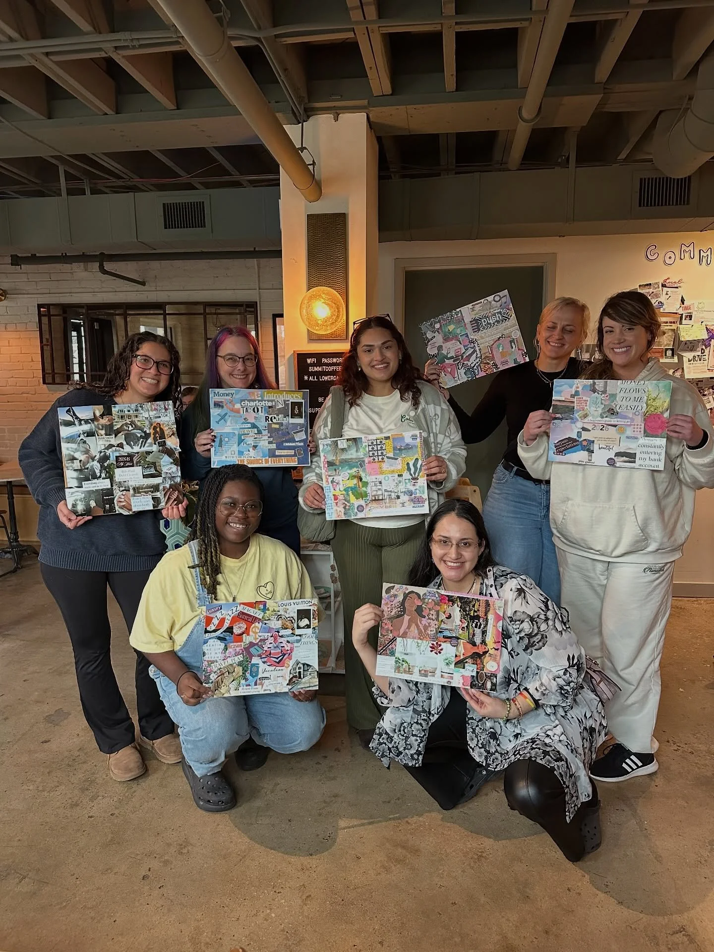 ✨🖼️ VISION BOARD WORKSHOP RECAP 🖼️✨

A few Saturdays ago, we gathered to sip coffee, cut out dreams, and start mapping out what 2026 is about to hold. The room was full of intention, creativity, laughter, and real conversations &mdash; exactly the 