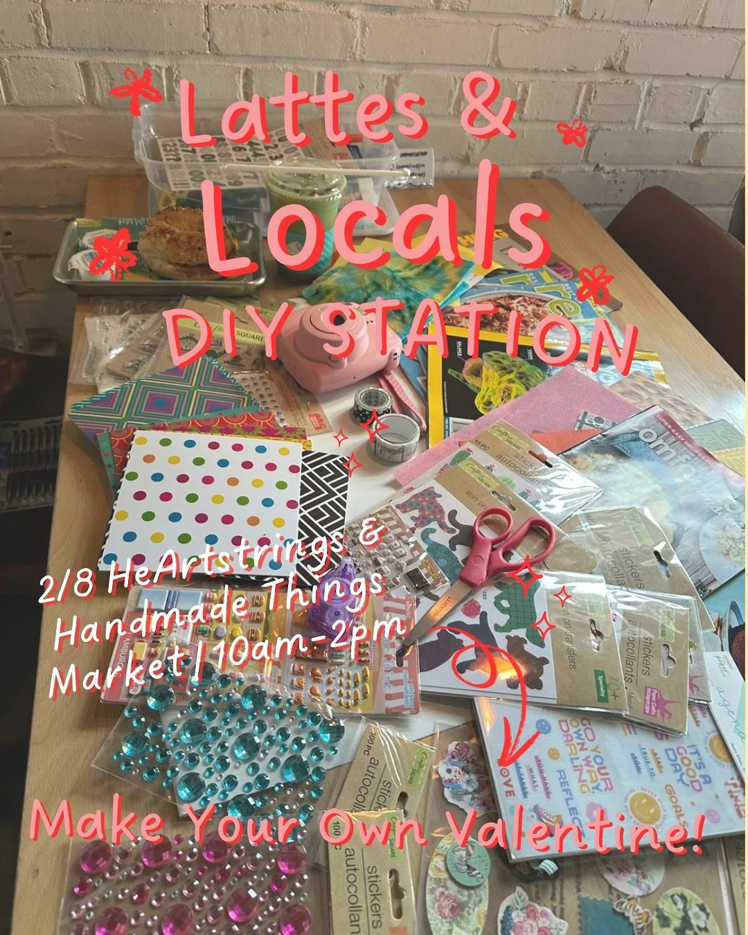 💘✨ THIS SUNDAY = ROMANCE, CRAFTS &amp; A LITTLE MAIN CHARACTER ENERGY ✨💘

Come make your own Valentine, shop for the perfect heartfelt gift, and finally ask that special someone the big question:
👉 &ldquo;Will you be my baby?&rdquo; 😌💞

We&rsquo