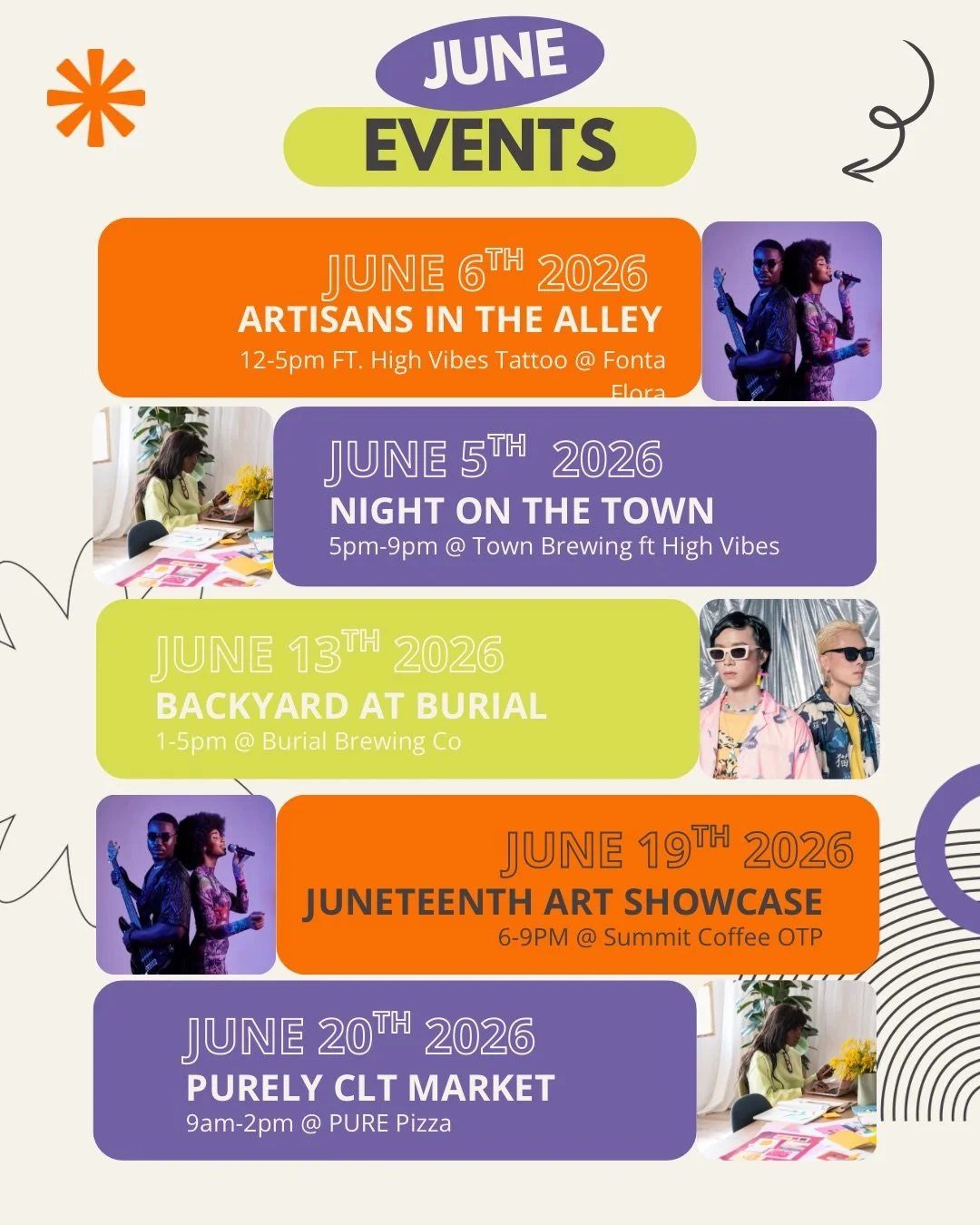 ☀️✨ JUNE IS LOOKING VERY GOOD OVER HERE ✨☀️

long days, warm nights, iced drinks, local markets, and way too many opportunities to say &ldquo;i&rsquo;m just browsing&rdquo; before buying something handmade 😌

we&rsquo;ve got coffee shop mornings, br