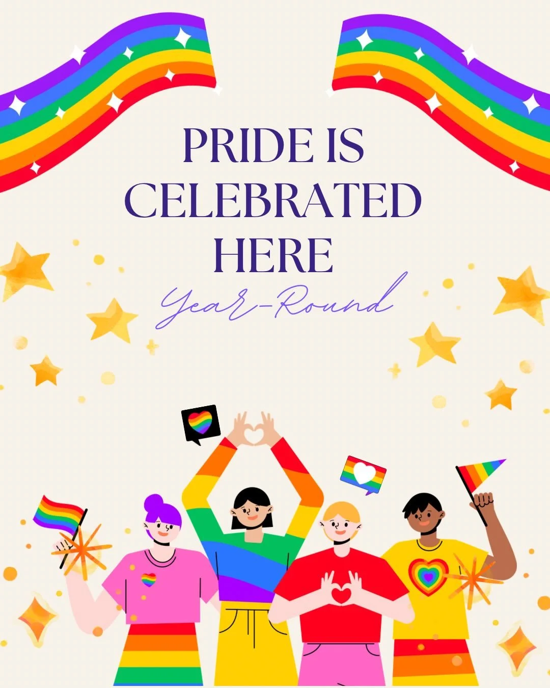 🌈 Pride is celebrated here. Not just in June.🌈

Manifest Market was founded by a queer Black woman and built around the belief that community spaces should be welcoming, affirming, and accessible to everyone. While June gives us a dedicated time to