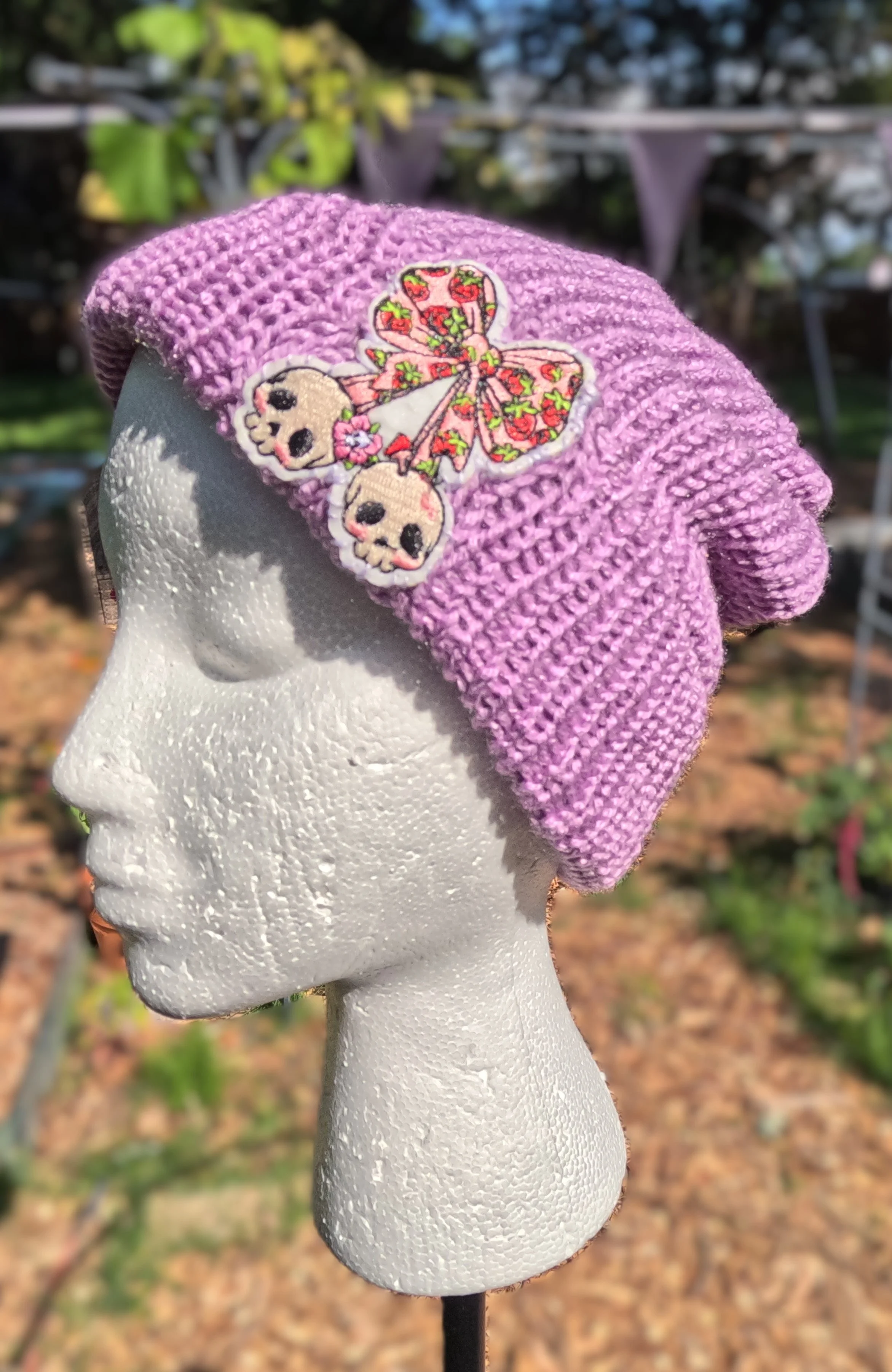 Skull Cherries Beanie