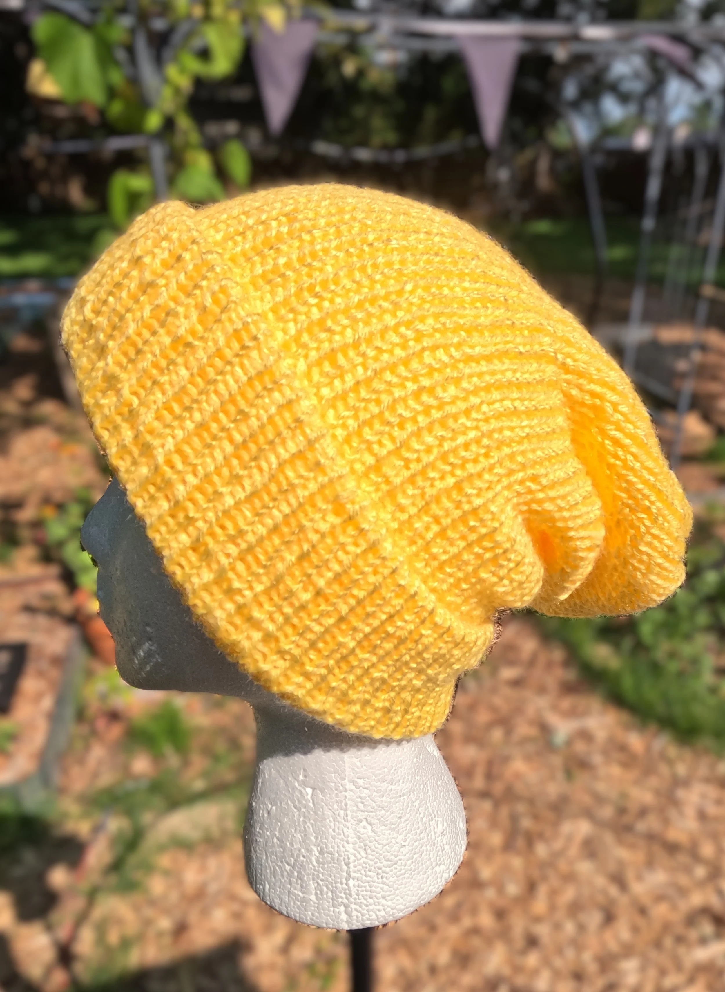 Sunshine Knitted Beanie