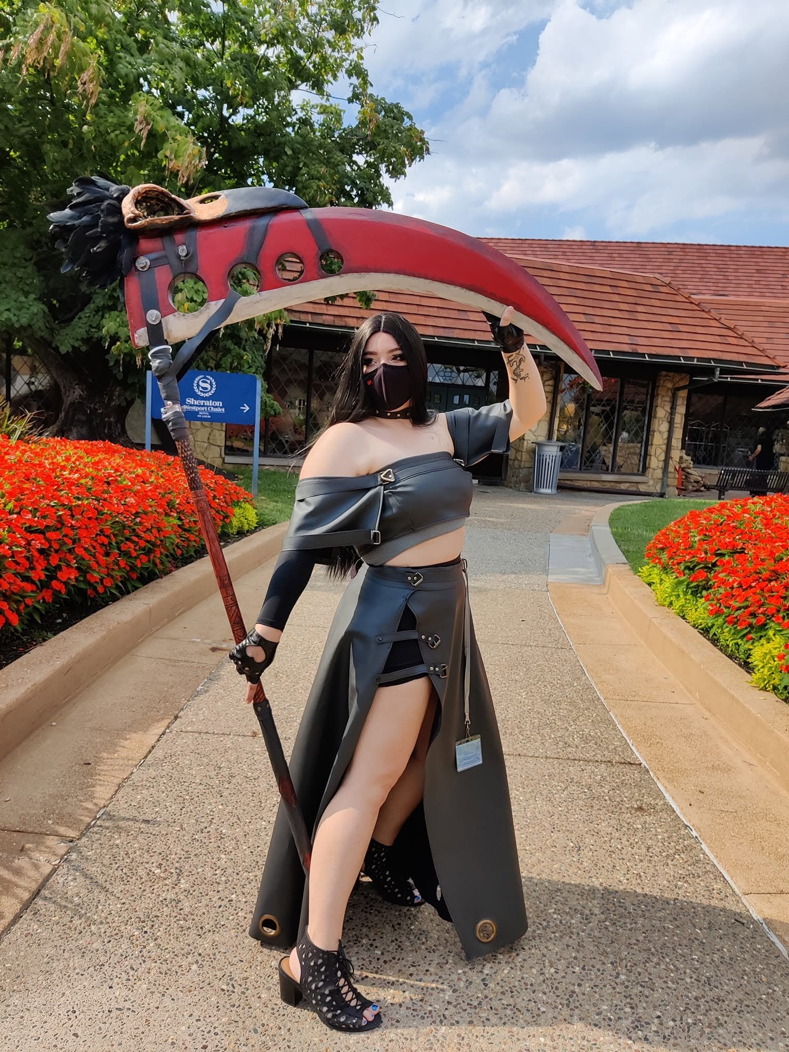 Cosplay of Testament from Guilty Gear