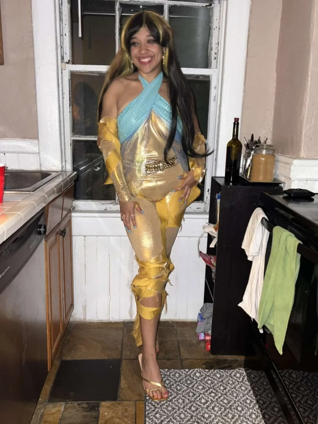 Custom Halloween costume of Cleo de Nile