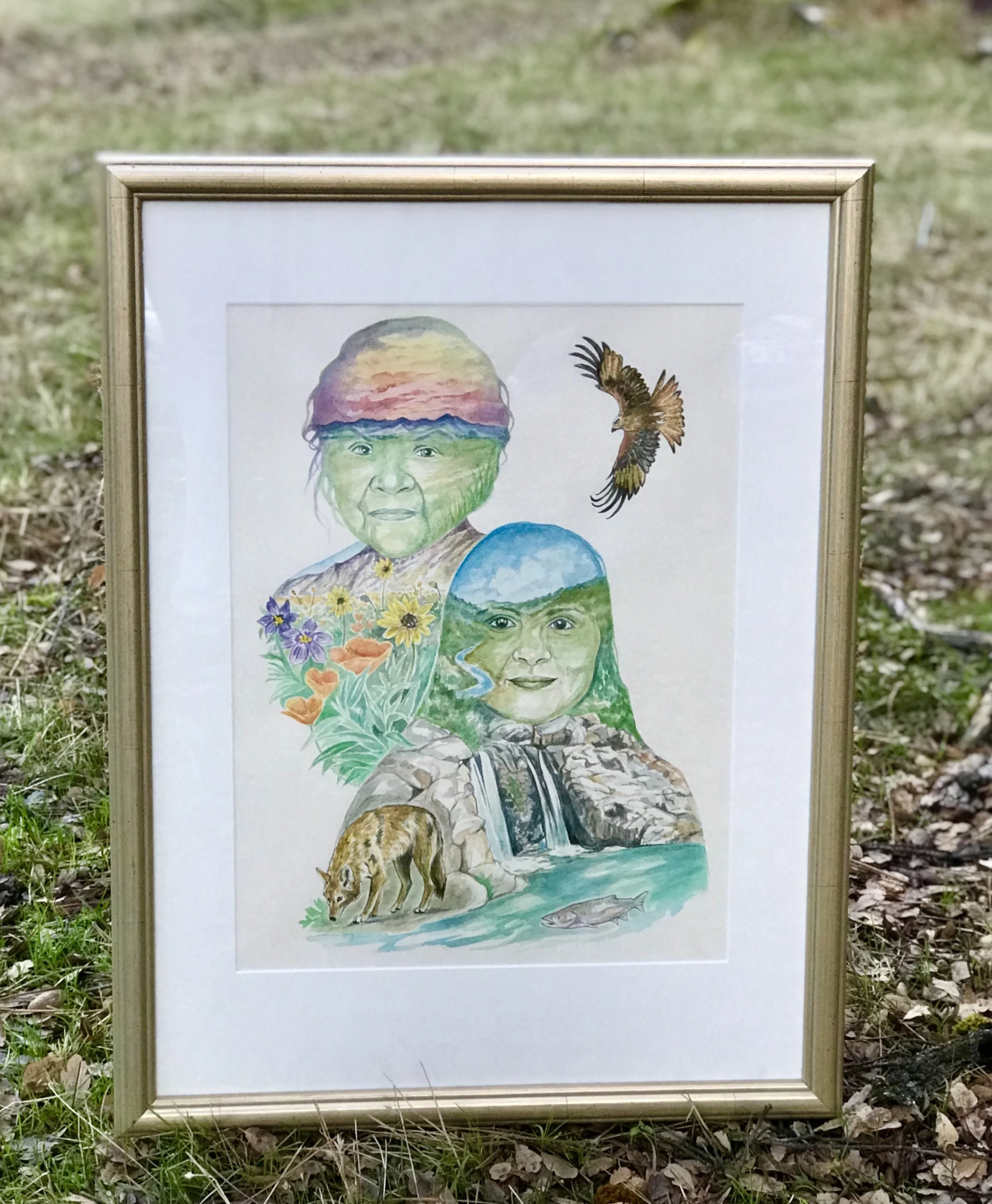 "We Are The Land", by Mira Clarke
