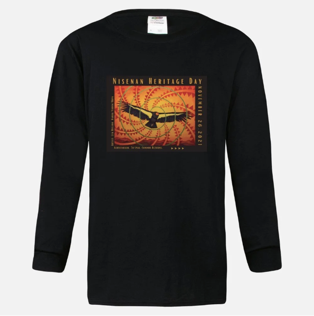 Achviivkaam Tu'Ípak Long Sleeve Tee in Black