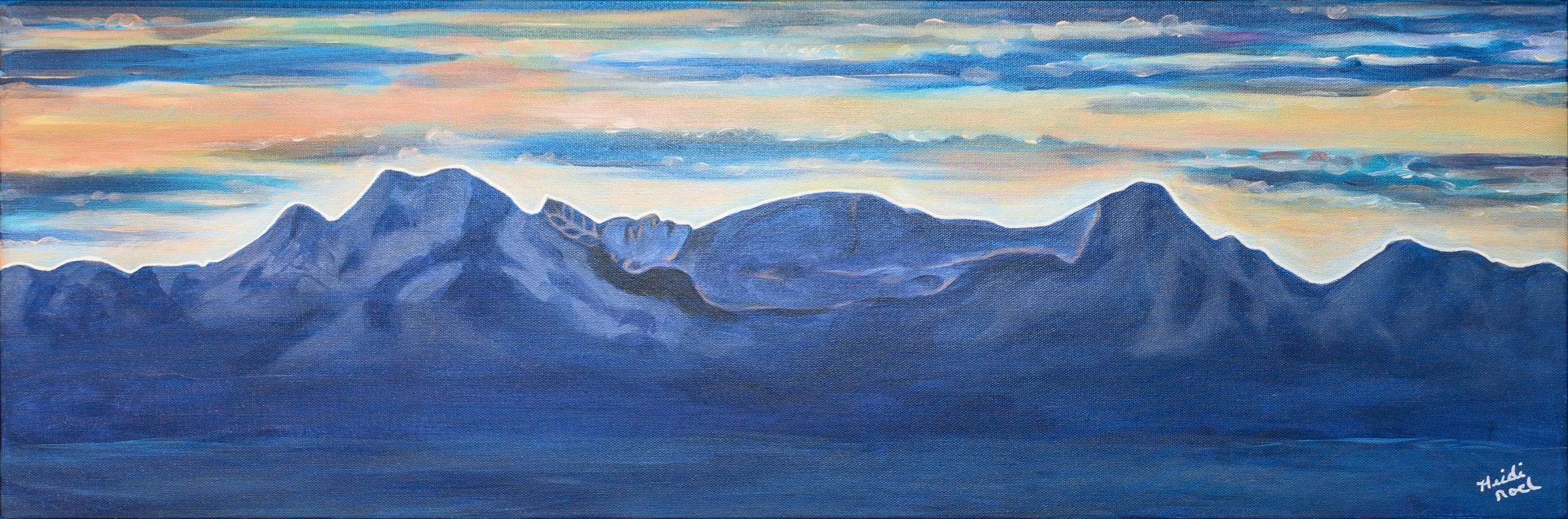 A Mountain of Rest Print