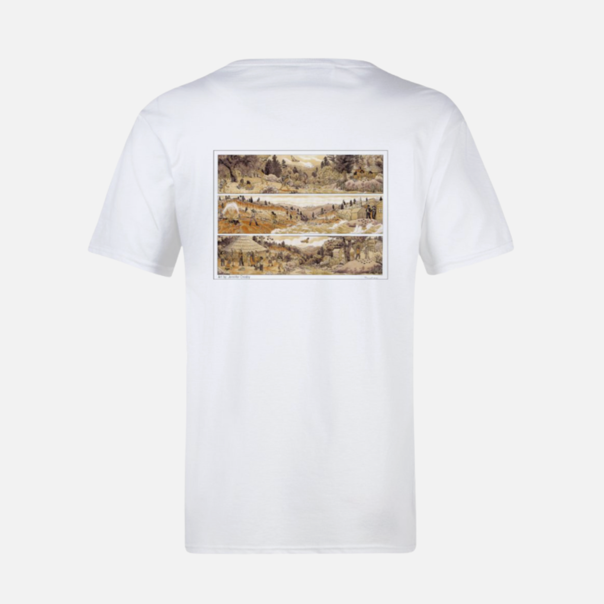 Changing Perspectives Unisex Tee in White