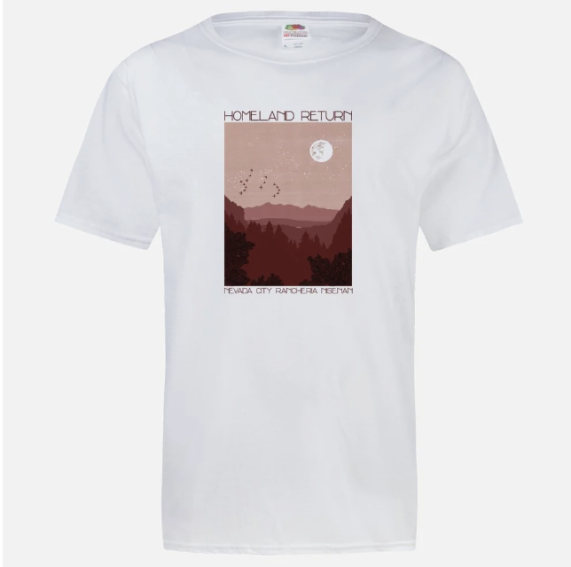 Homeland Return mountain unisex tee.png