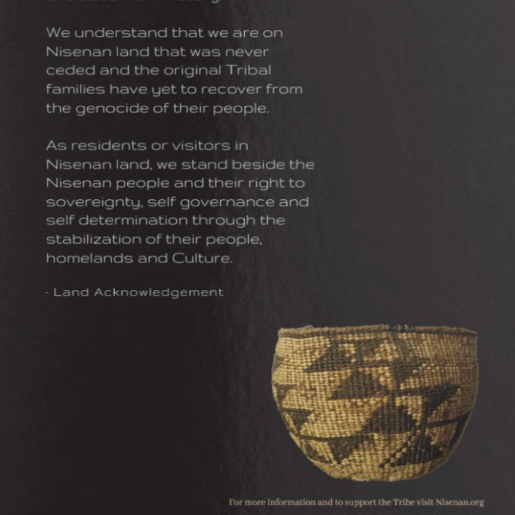 Nisenan Land Acknowledgment