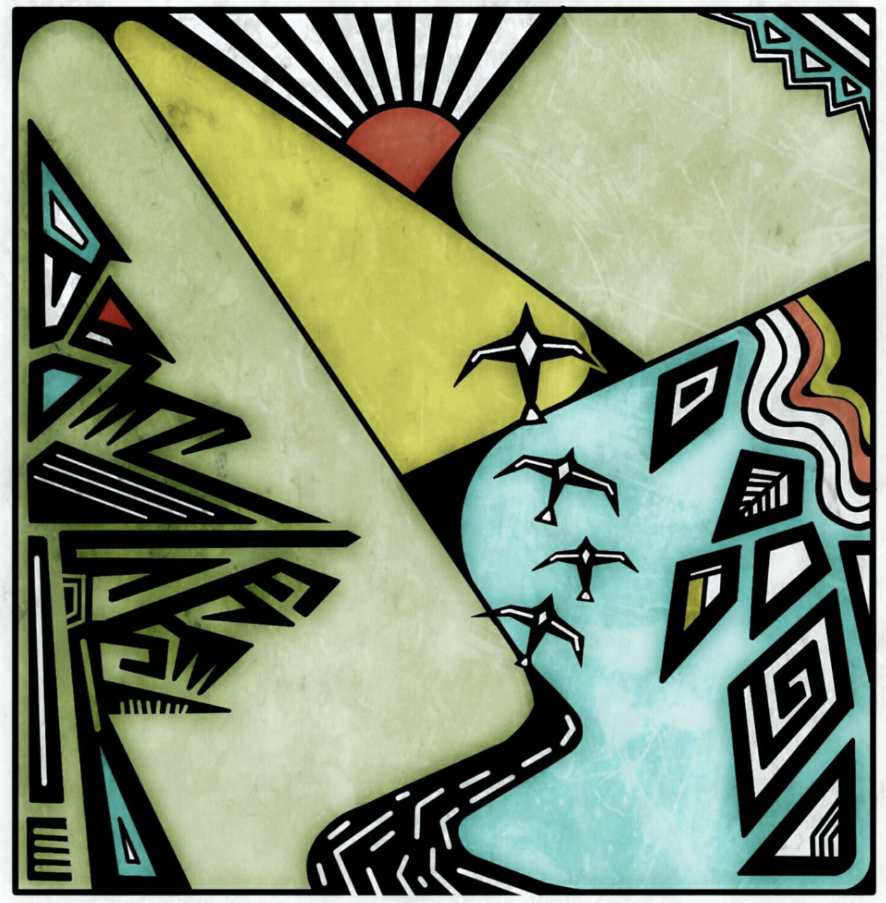 Yuba Alive Print
