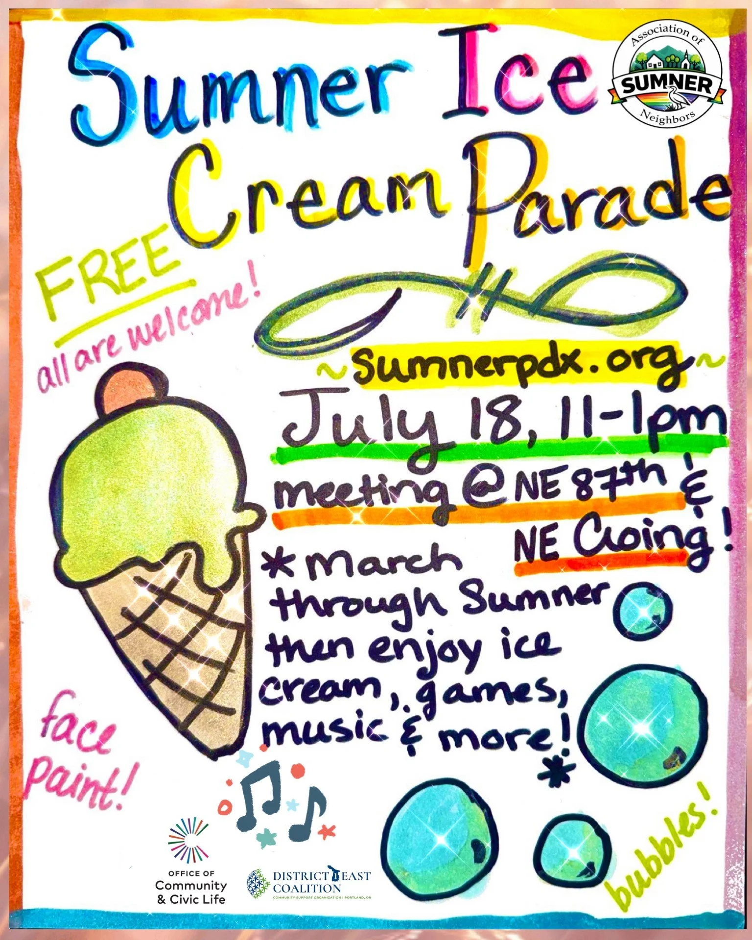 Sumner Ice Cream Parade