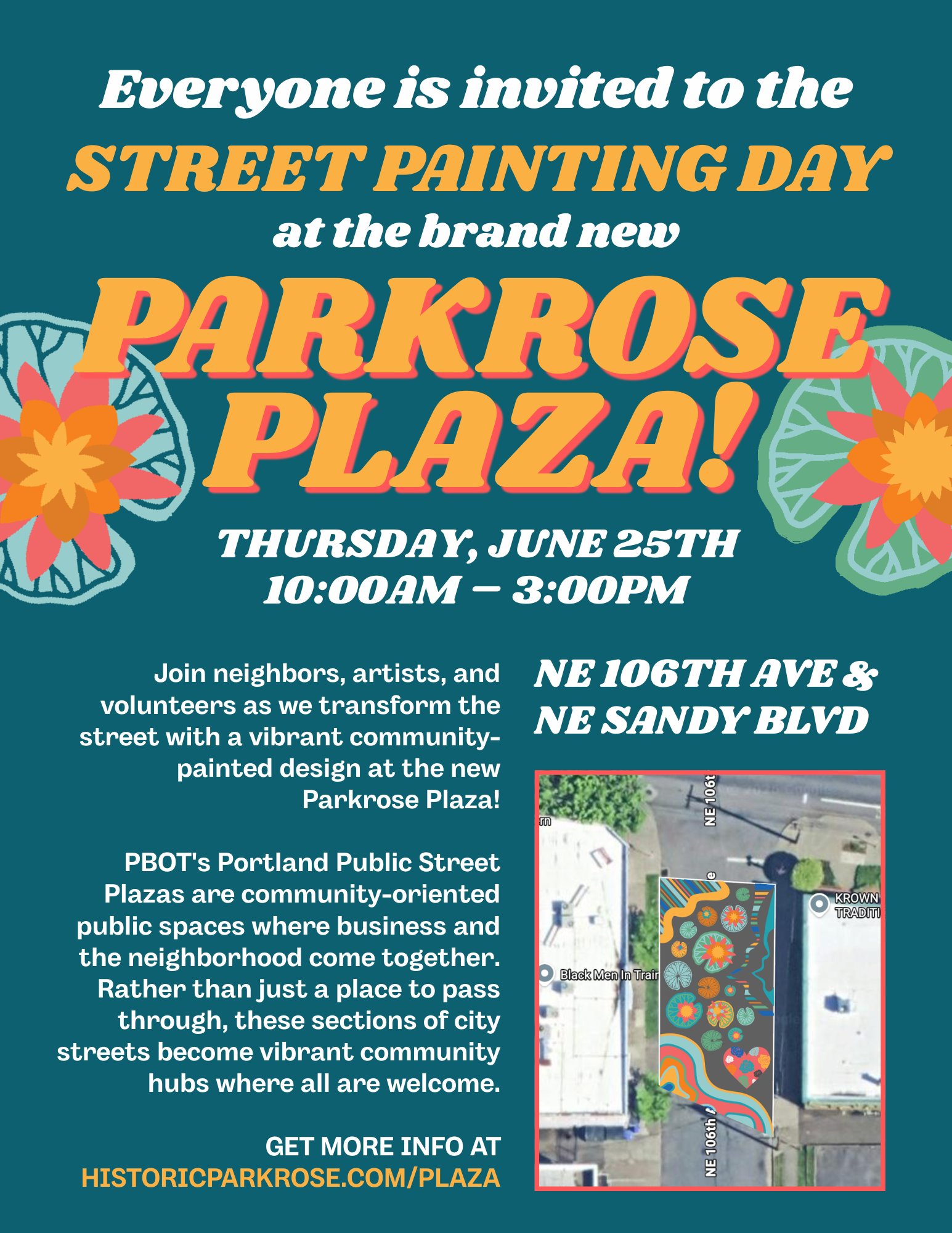 Parkrose Plaza Painting