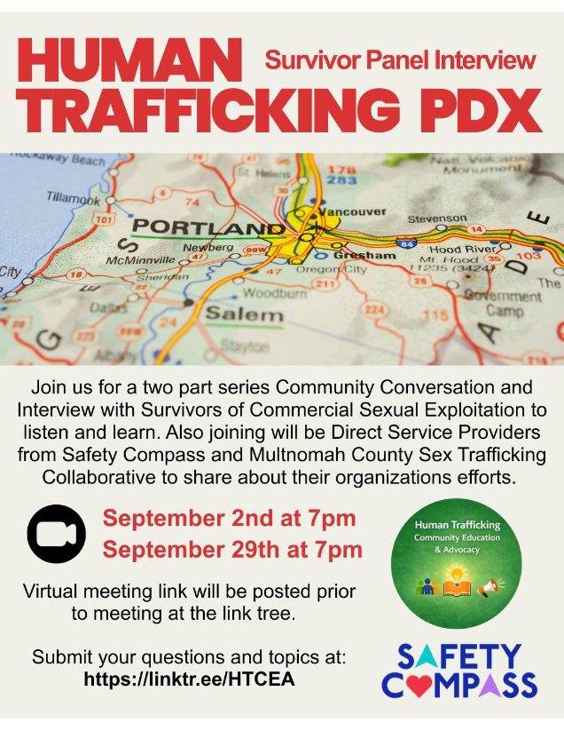 HTCEA - Community Conversation with Survivors of Human Trafficking