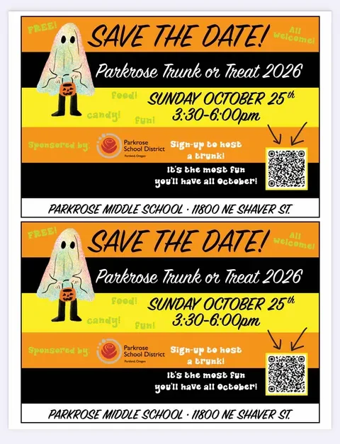 Parkrose Trunk or Treat 2026