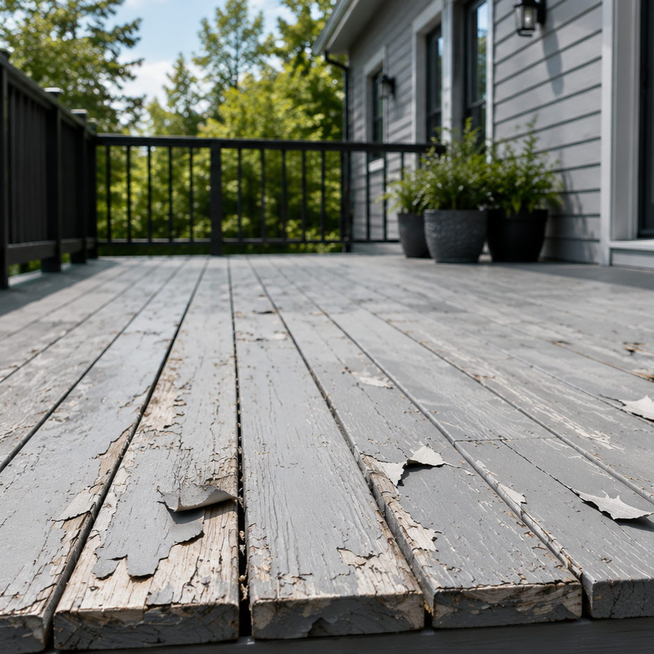 Why Is My Deck Paint Peeling So Quickly?