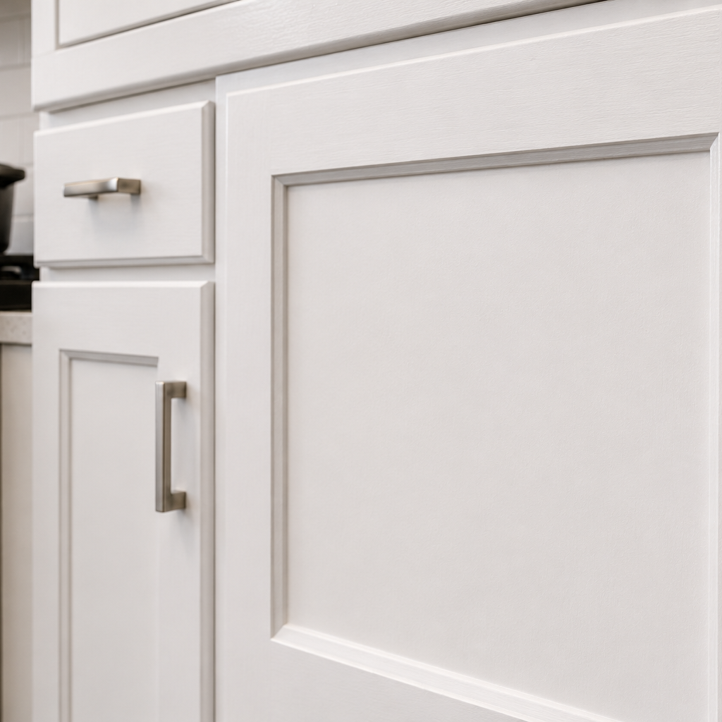 How to Paint Oak Cabinets and Hide the Wood Grain