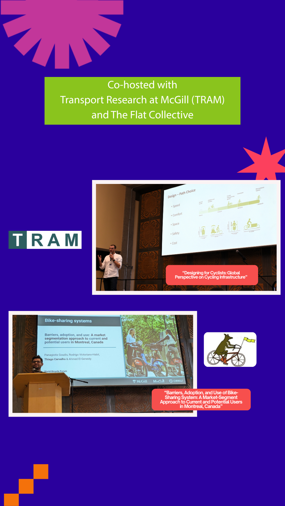 Co-hosted with Transport Research at McGill (TRAM) and The Flat Collective
