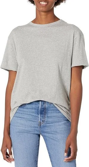 HonestBaby Short Sleeve Boxy T-Shirts Crew Neck Tees Comfy Fit 100% Organic Cotton for Women $21.19 - $22.57