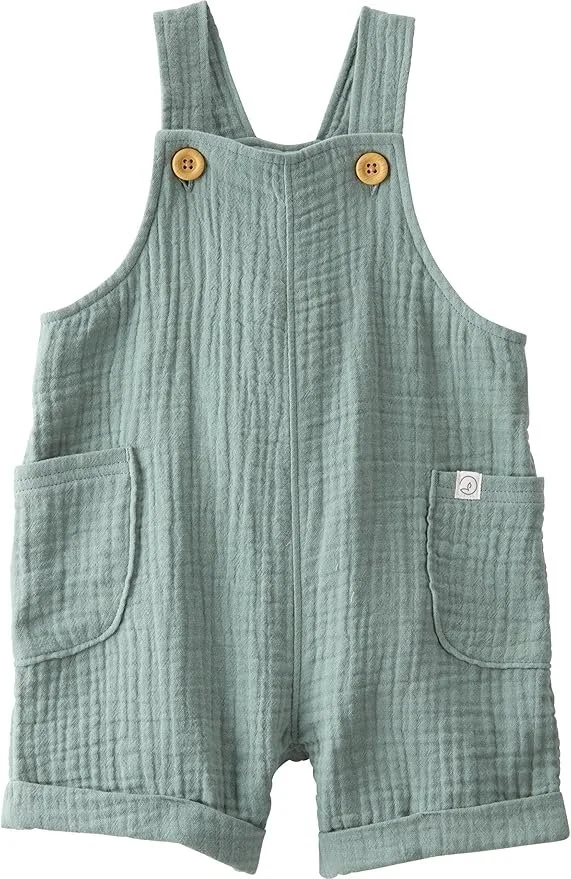 little planet by carter's unisex-baby Organic Cotton Gauze Shortall $19.27