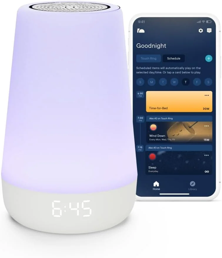 Hatch Rest Baby Sound Machine, Night Light | 2nd Gen | Registry Essential, Sleep Trainer, Routine Builder, Time-to-Rise Alarm Clock, White Noise Soother, Nursery Stories, Toddler Kids Bedroom (Wi-Fi) $59.99