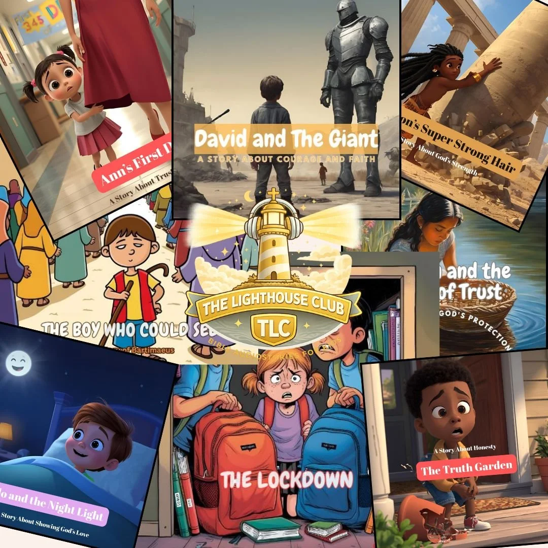 Collage of children's book covers featuring colorful illustrations and titles.