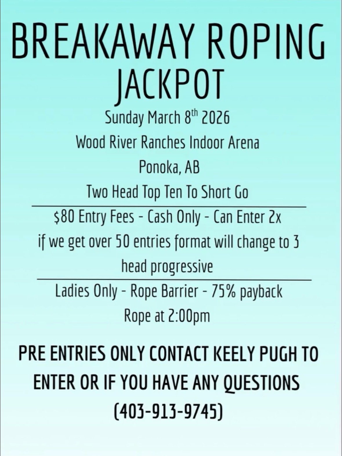 Wood River Ranches Breakaway Jackpot 