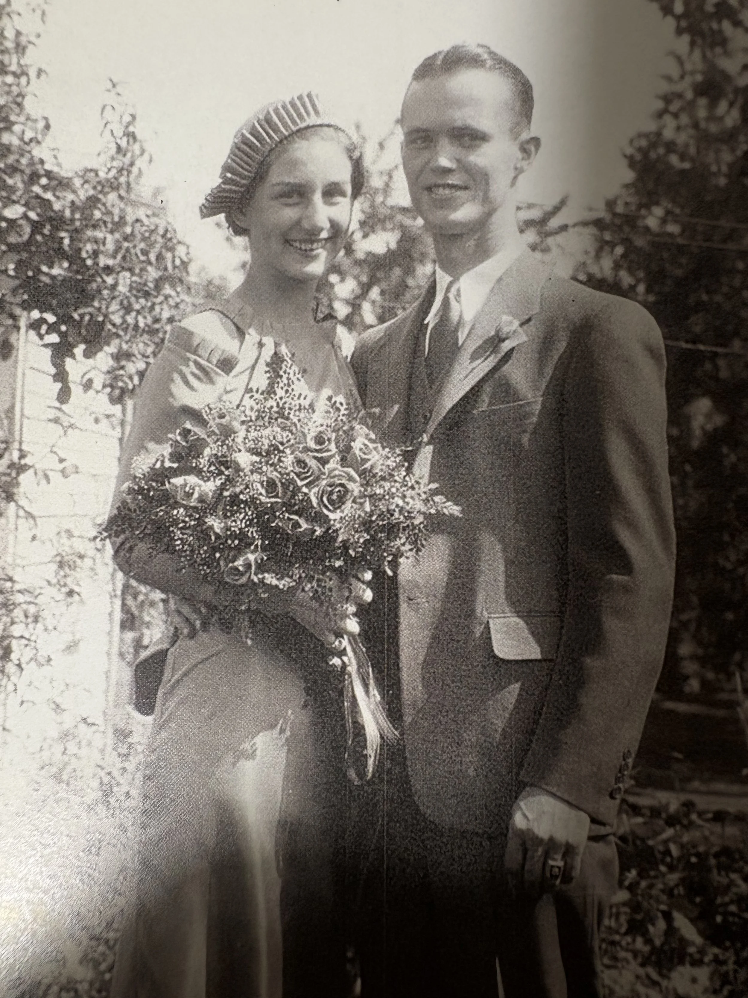Louise & Arthur Small - Great-Grandparents of the Groom 