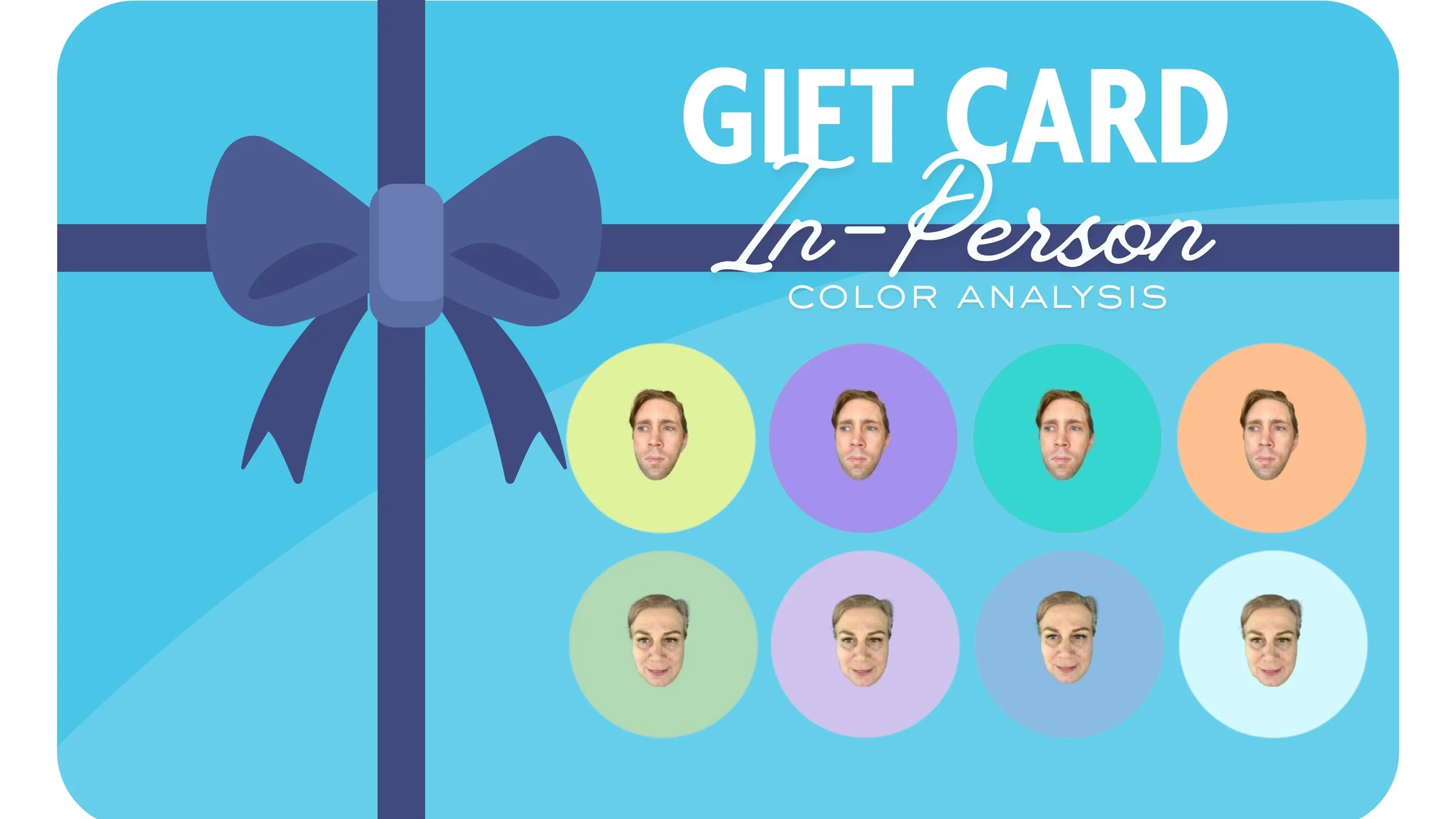 Gift a Session: In-Person Color Analysis Gift Card